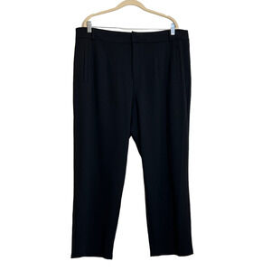 Michael Michael Kors Womens Dress Pants Size 2X Black Career Trousers Pockets